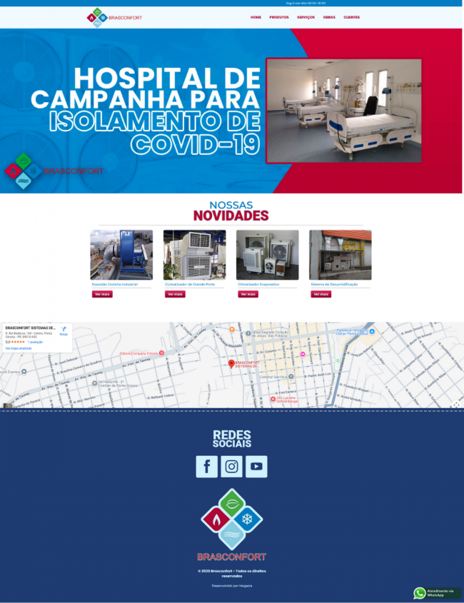 Site presta��o de servi�os